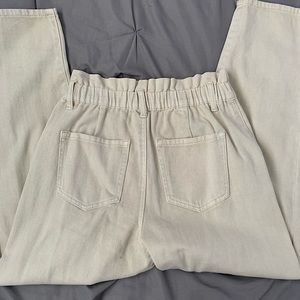 High rise Beige pants, size small